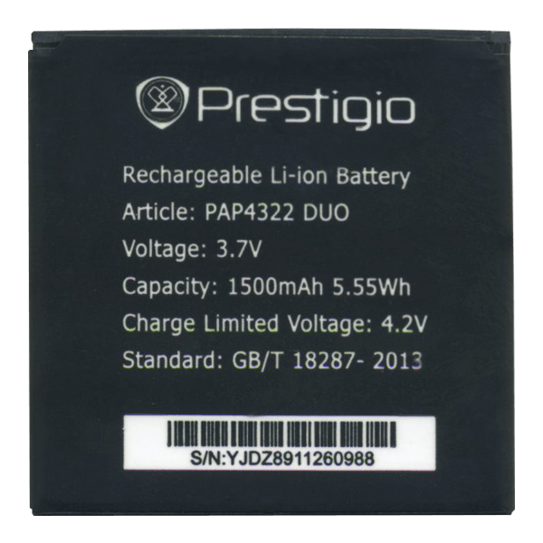 Батарея Prestigio PAP4322 Prestigio MultiPhone 4322 Duo [Original PRC]